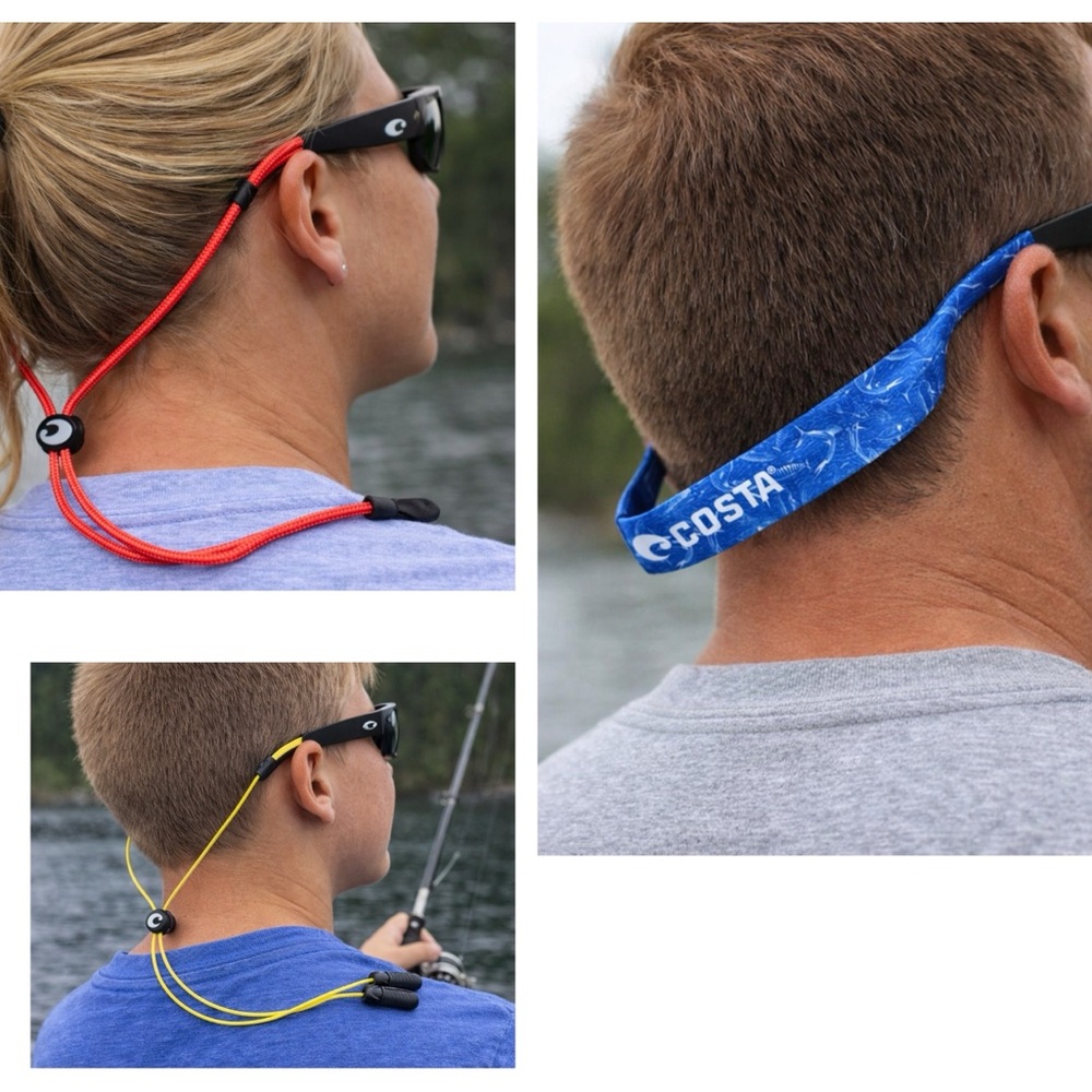 You get 5!!!! Costa Sunglasses Retainer Straps leashes *!!!!  Random Assortment